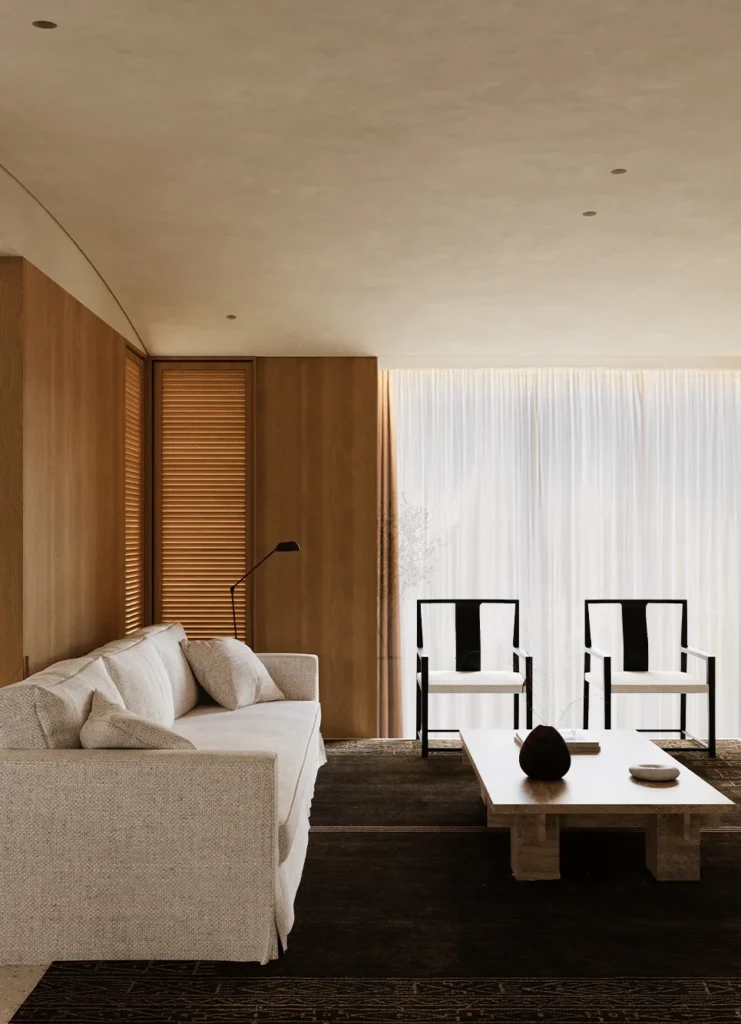Elegant Harmony a Modern Design in Singapore with personal touches that make the design pop